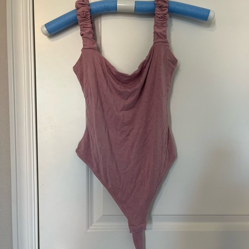 by the way. Dusty Pink Bodysuit